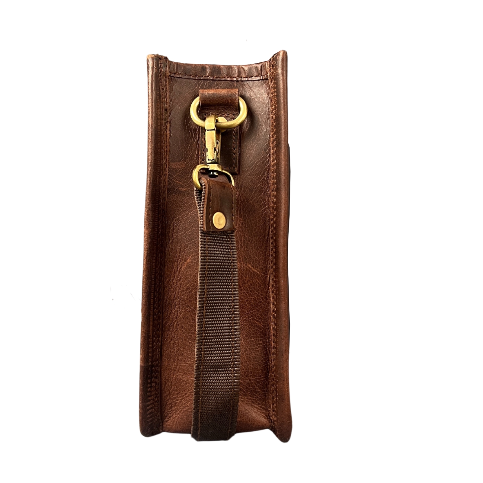 Genuine Leather Top Handle Brown Tote Bag Medium Crossbody Sling Satchels Handbags for Women